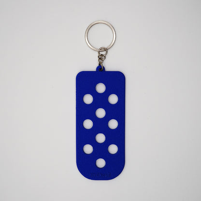 Shoe Charms Mat Keychain - Single Color