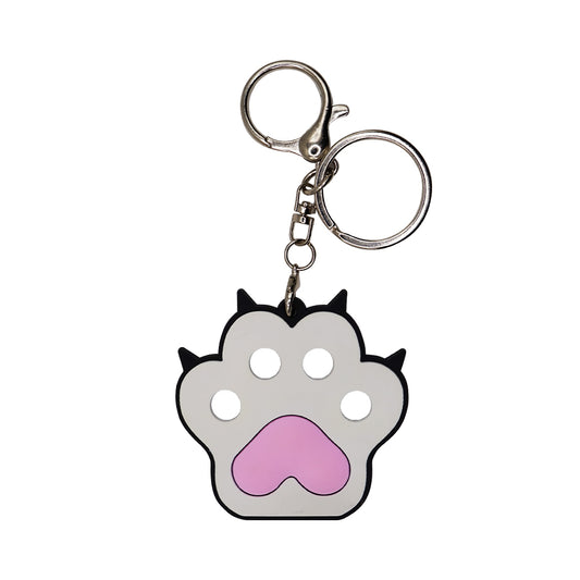 Shoe Charms Mat Keychain - Paw