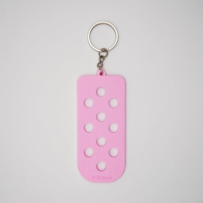Shoe Charms Mat Keychain - Single Color