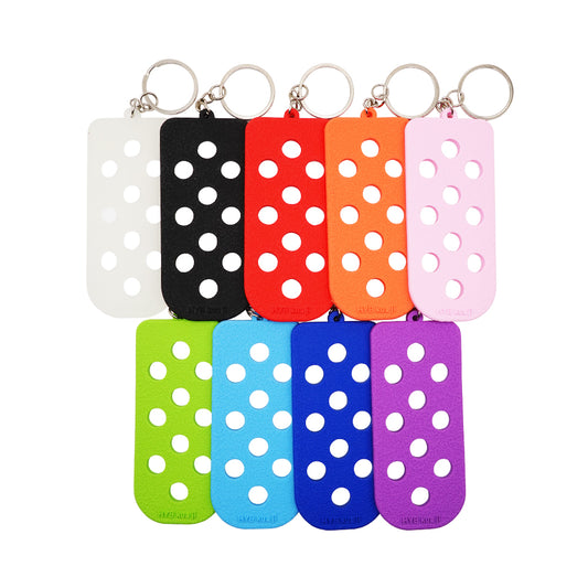 Shoe Charms Mat Keychain - Single Color