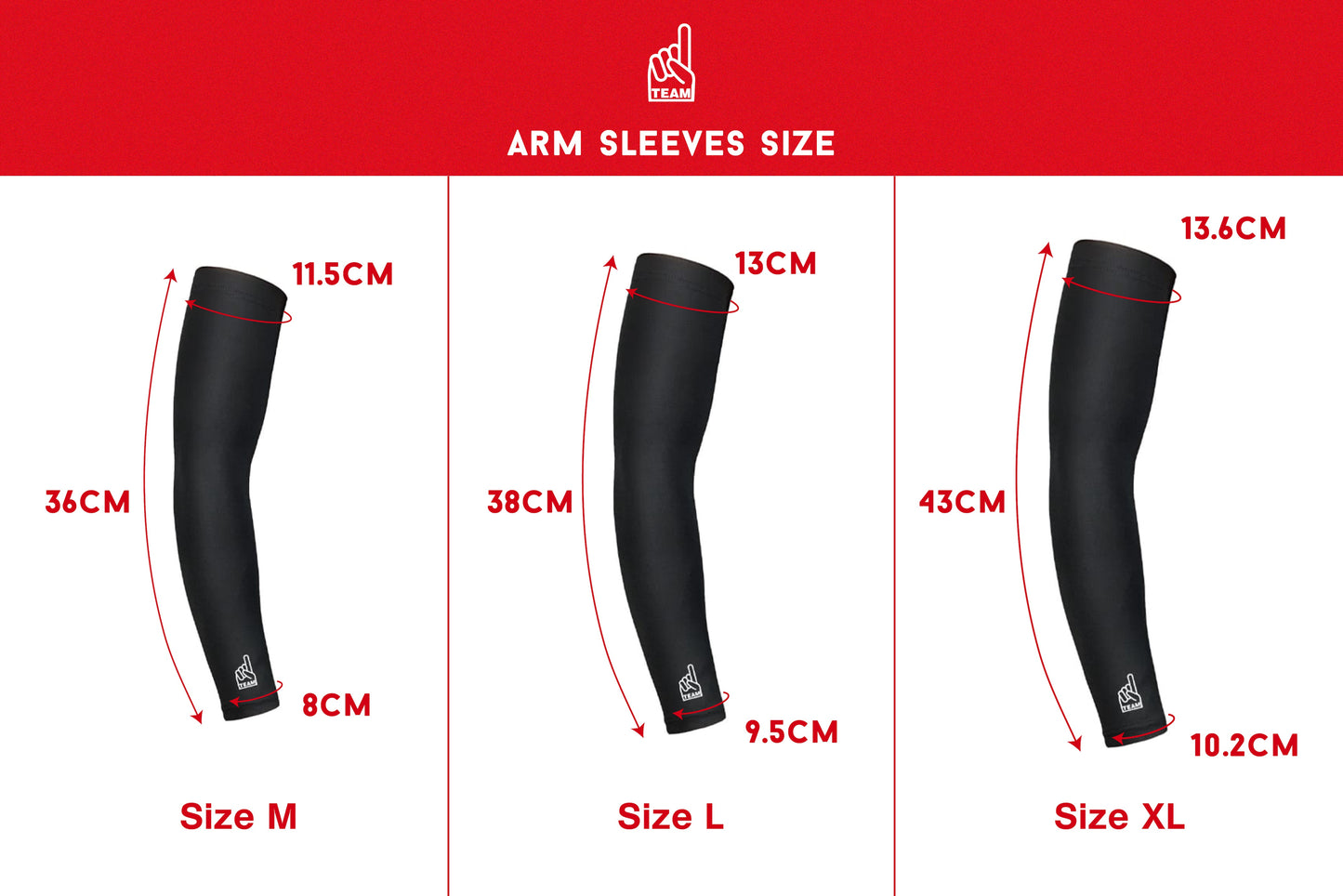Arm Sleeves (1 Pair)